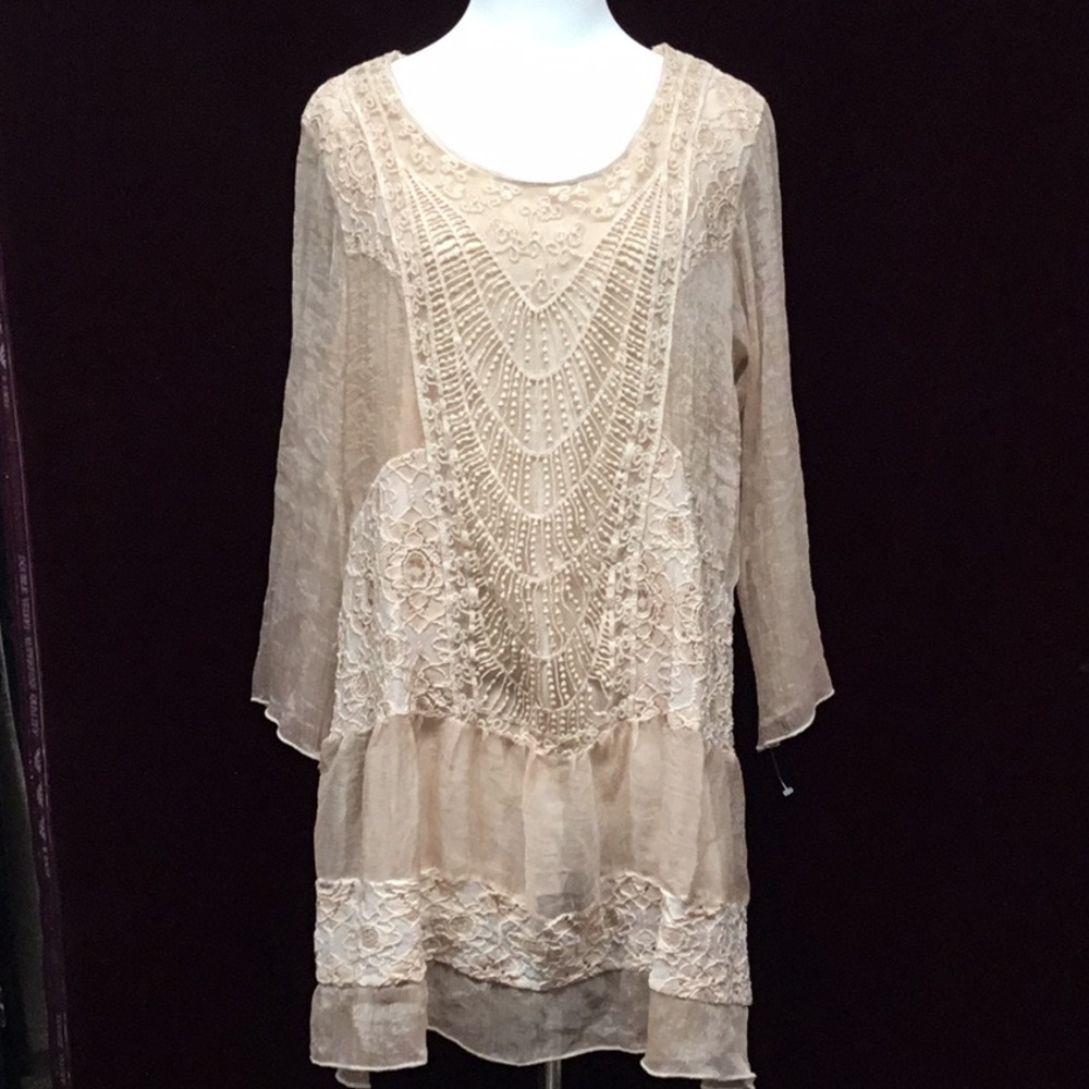 Simply Couture  blush/pink tunic